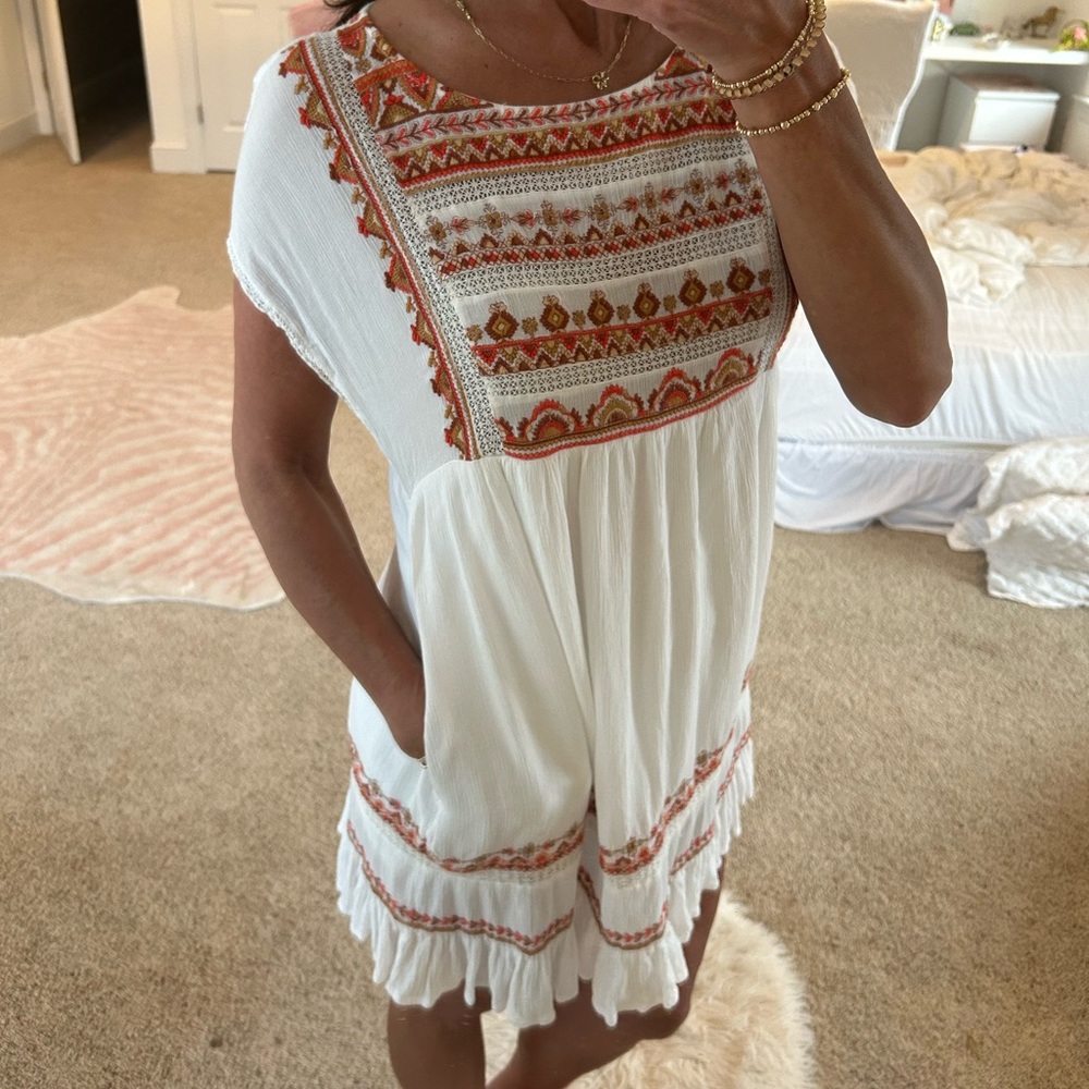 Free People Sunrise Wanderer mini dress